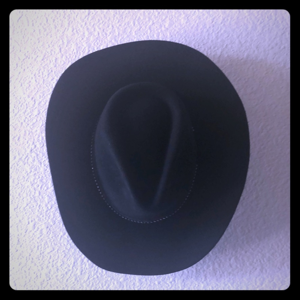 Stetson Ladies Black Rinestone Cowgirl Hat